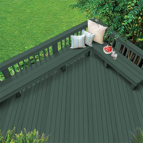 Exterior Wood Stain Colors - Dark Green Velvet - Wood Stain Colors - Olympic