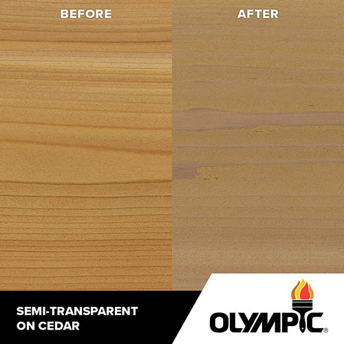 Exterior Wood Stain Colors - White Birch - Wood Stain Colors From Olympic.com