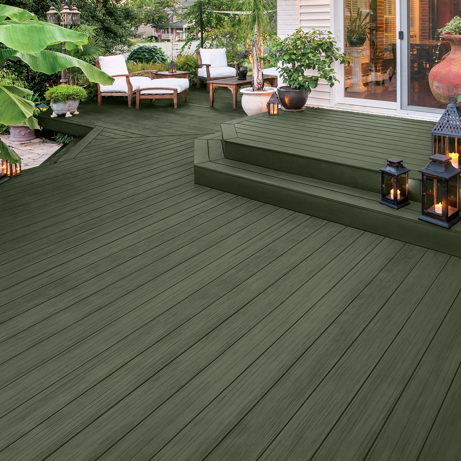 Exterior Wood Stain Colors - Cool Breeze - Wood Stain Colors From Olympic.com