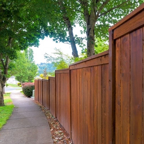 Fence Stain Colors  Proper Seal Wood Fence Staining Colors