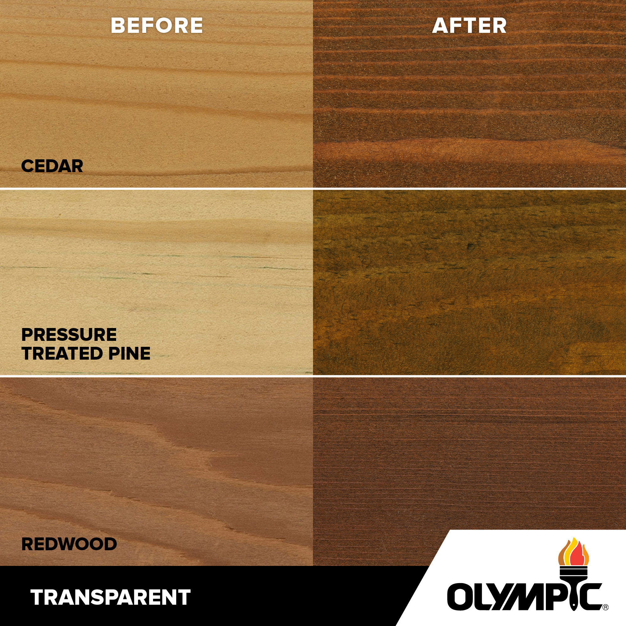 Exterior Wood Stain Colors - Canyon Brown - Wood Stain Colors From Olympic.com