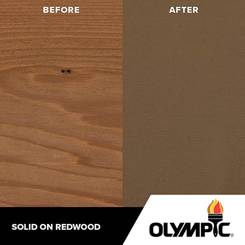 Exterior Wood Stain Colors - Smoky Suede - Wood Stain Colors From Olympic.com