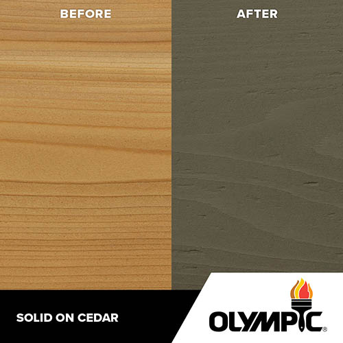 Exterior Wood Stain Colors - Pewter - Wood Stain Colors From Olympic.com