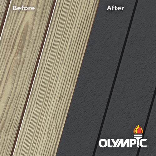Exterior Wood Stain Colors - Mystic Black - Wood Stain Colors From Olympic.com