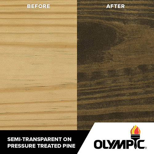 Exterior Wood Stain Colors - Ebony - Wood Stain Colors From Olympic.com
