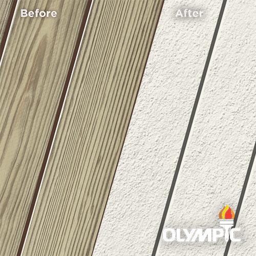 Exterior Wood Stain Colors - Snowflake - Wood Stain Colors From Olympic.com