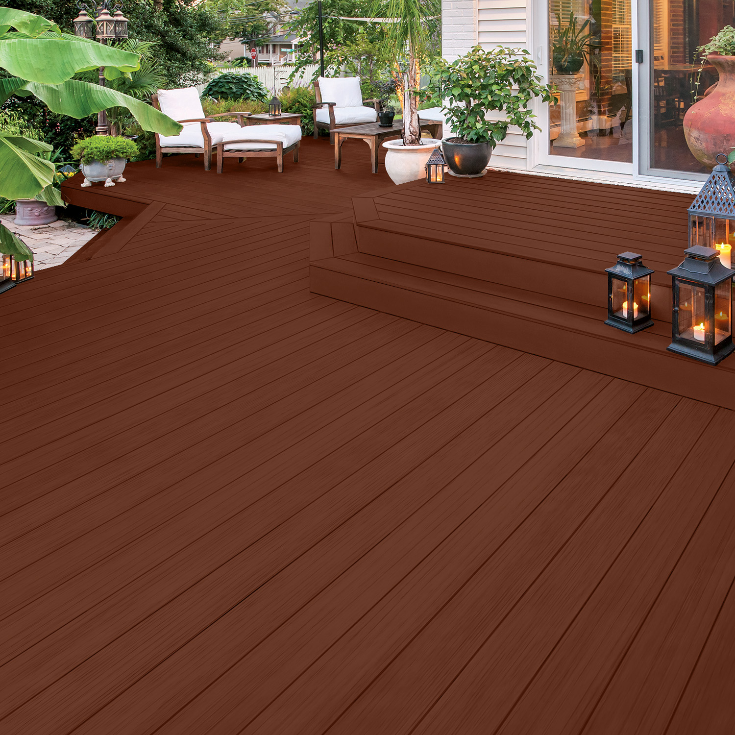 Exterior Wood Stain Colors - Port Wine - Wood Stain Colors From Olympic.com