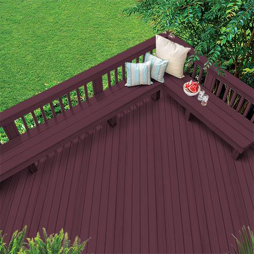 Exterior Wood Stain Colors - Cranberry Sauce - Wood Stain Colors From Olympic.com