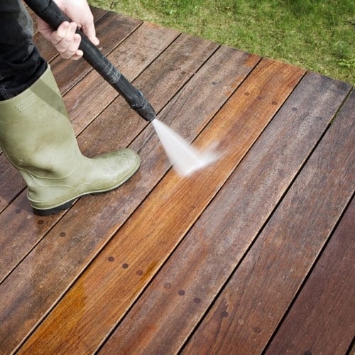 Step 2: Clean Your Deck Before Applying A Deck Stain Color