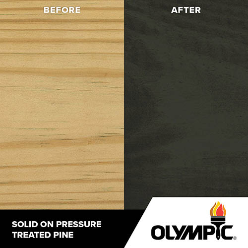 Exterior Wood Stain Colors - Deep Charcoal - Wood Stain Colors From Olympic.com