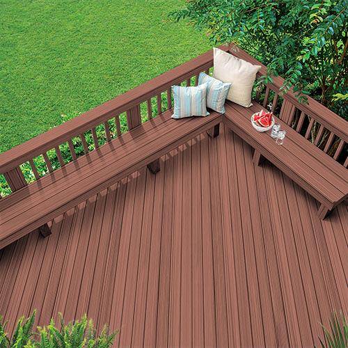 Exterior Wood Stain Colors - Russet - Wood Stain Colors From Olympic.com