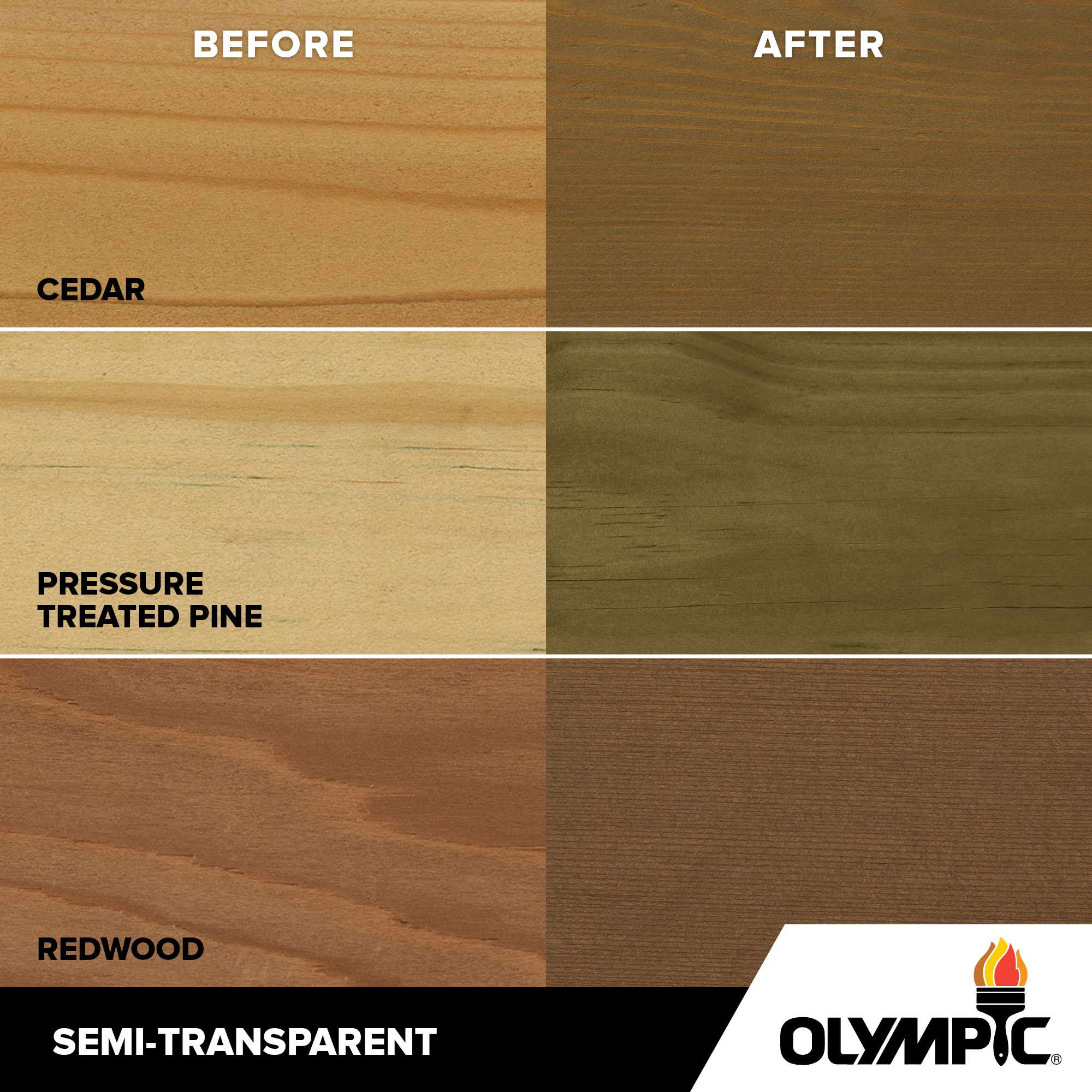 Exterior Wood Stain Colors - Mushroom - Wood Stain Colors From Olympic.com