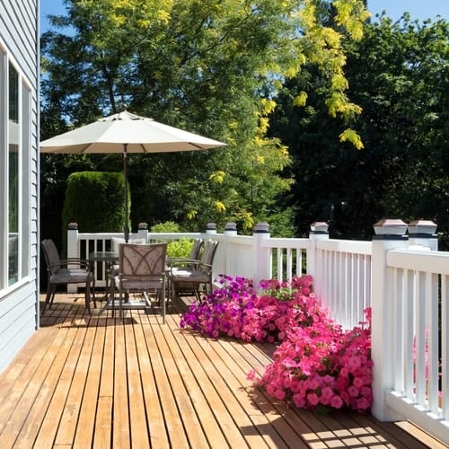 How To Stain Decking