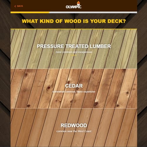 Olympic shop deck stain