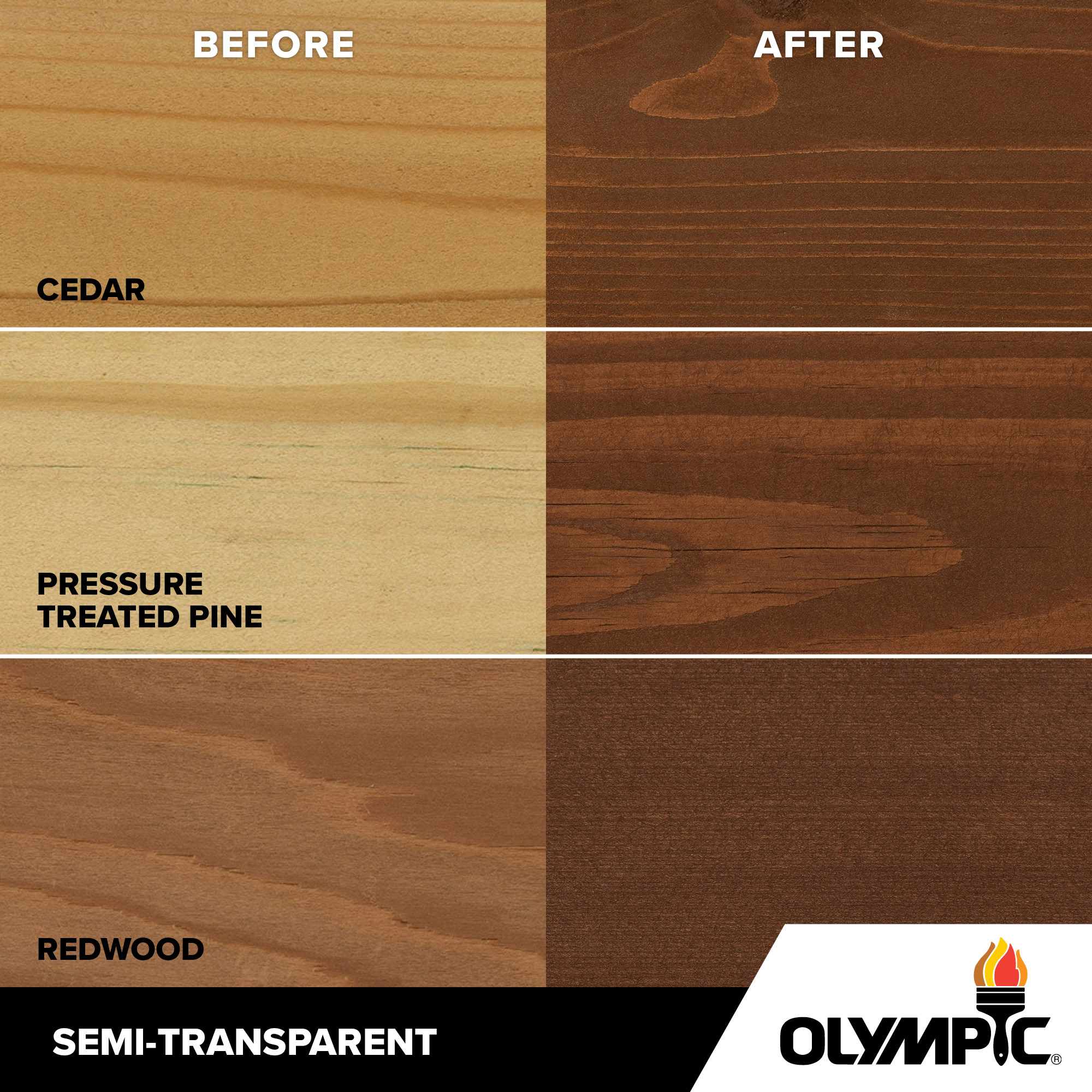 Exterior Wood Stain Colors - Royal Mahogany - Wood Stain Colors From Olympic.com