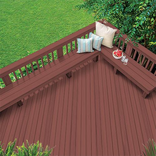 Exterior Wood Stain Colors - Deep Redwood - Wood Stain Colors From Olympic.com