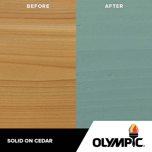 Exterior Wood Stain Colors - Shipmate Blue - Wood Stain Colors From Olympic.com