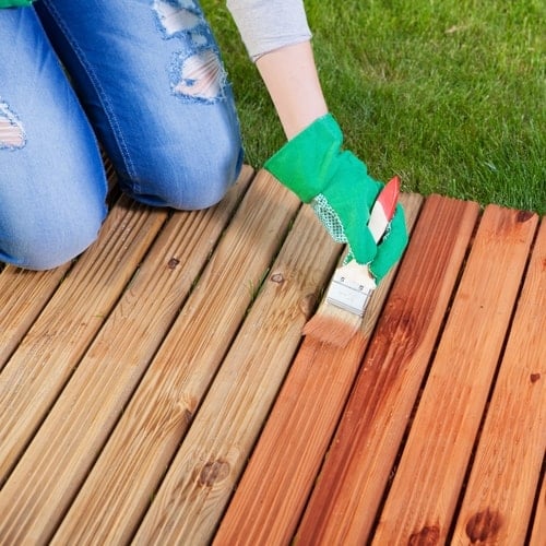 Staining Your Deck