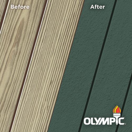Exterior Wood Stain Colors - Dark Green Velvet - Wood Stain Colors From Olympic.com