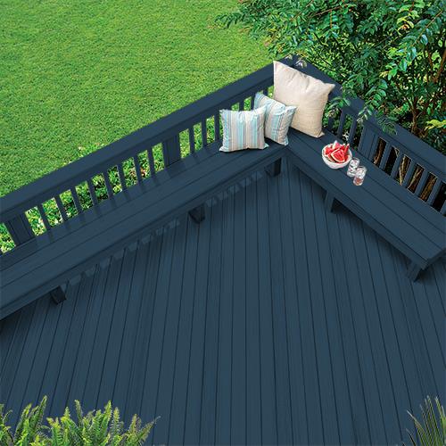 Exterior Wood Stain Colors - Midnight Blue - Wood Stain Colors From Olympic.com
