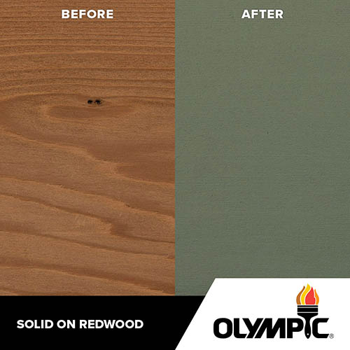 Exterior Wood Stain Colors - Steely Sea - Wood Stain Colors From Olympic.com