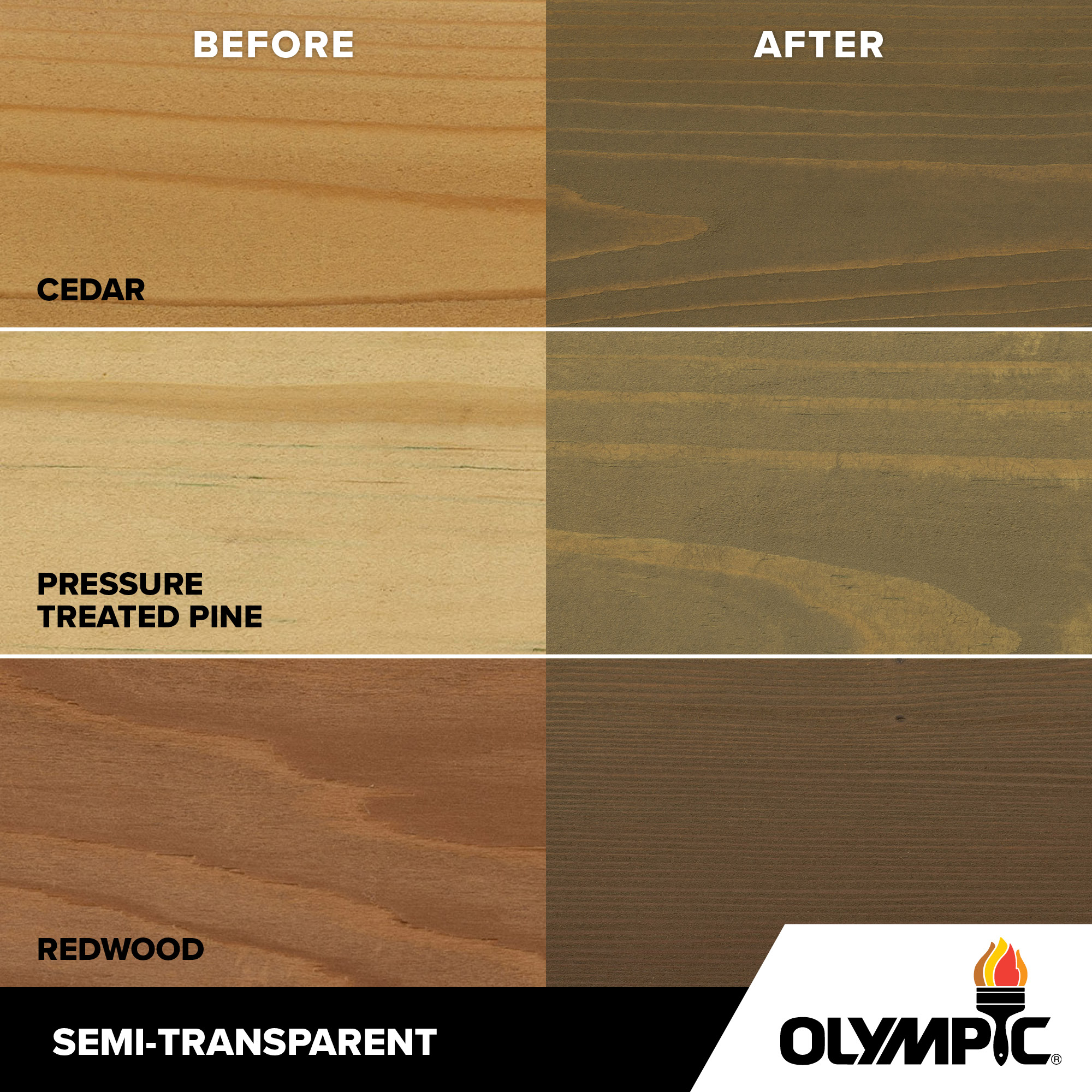 Exterior Wood Stain Colors - Storm Gray - Wood Stain Colors From Olympic.com