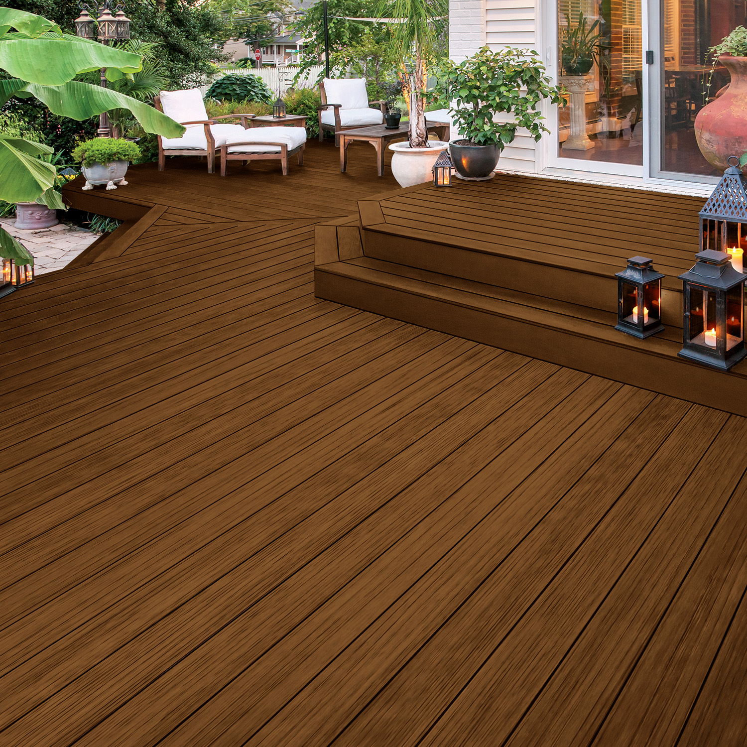 Exterior Wood Stain Colors - Acorn Brown - Wood Stain Colors From Olympic.com