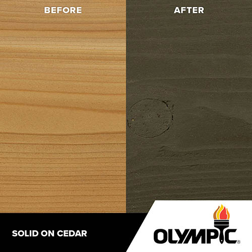 Exterior Wood Stain Colors - Licorice - Wood Stain Colors From Olympic.com