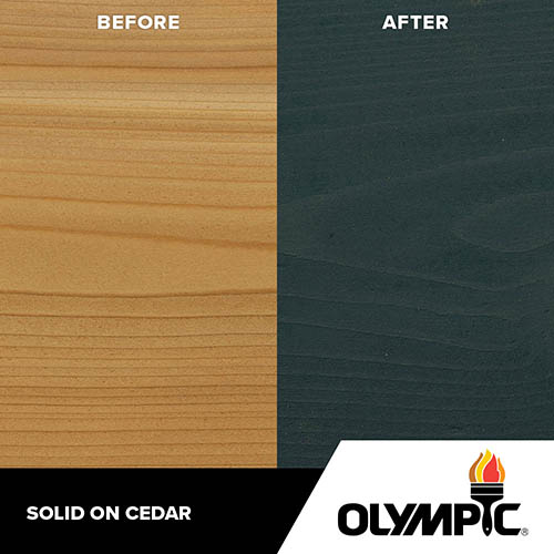 Exterior Wood Stain Colors - Midnight Blue - Wood Stain Colors From Olympic.com