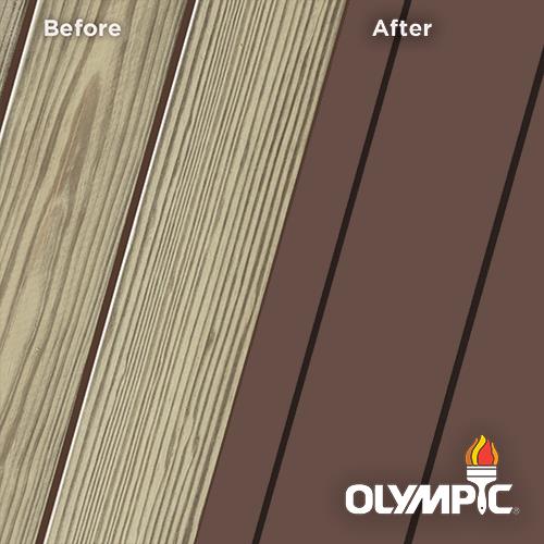Exterior Wood Stain Colors - Royal Mahogany - Wood Stain Colors From Olympic.com
