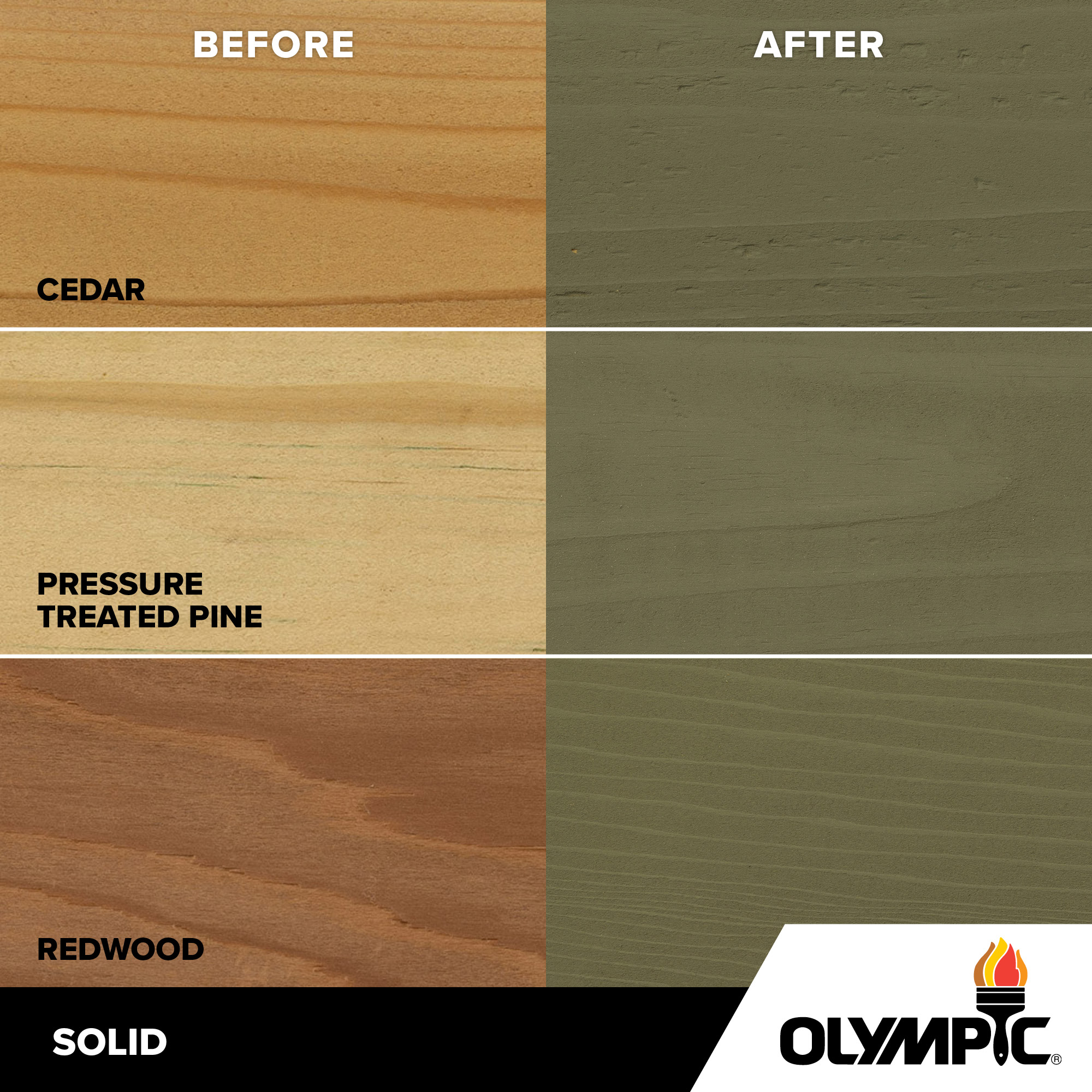 Exterior Wood Stain Colors - Autumn Gray - Wood Stain Colors From Olympic.com
