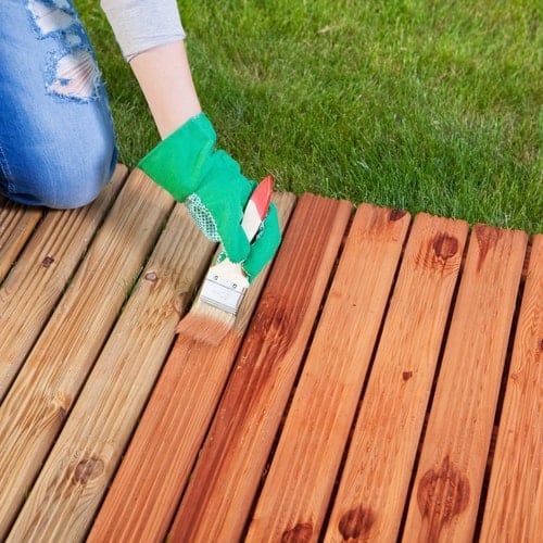 Applying the Stain