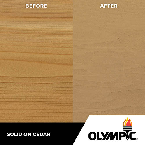 Exterior Wood Stain Colors - Chamois - Wood Stain Colors From Olympic.com