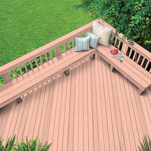 Exterior Wood Stain Colors - Coral White - Wood Stain Colors From Olympic.com