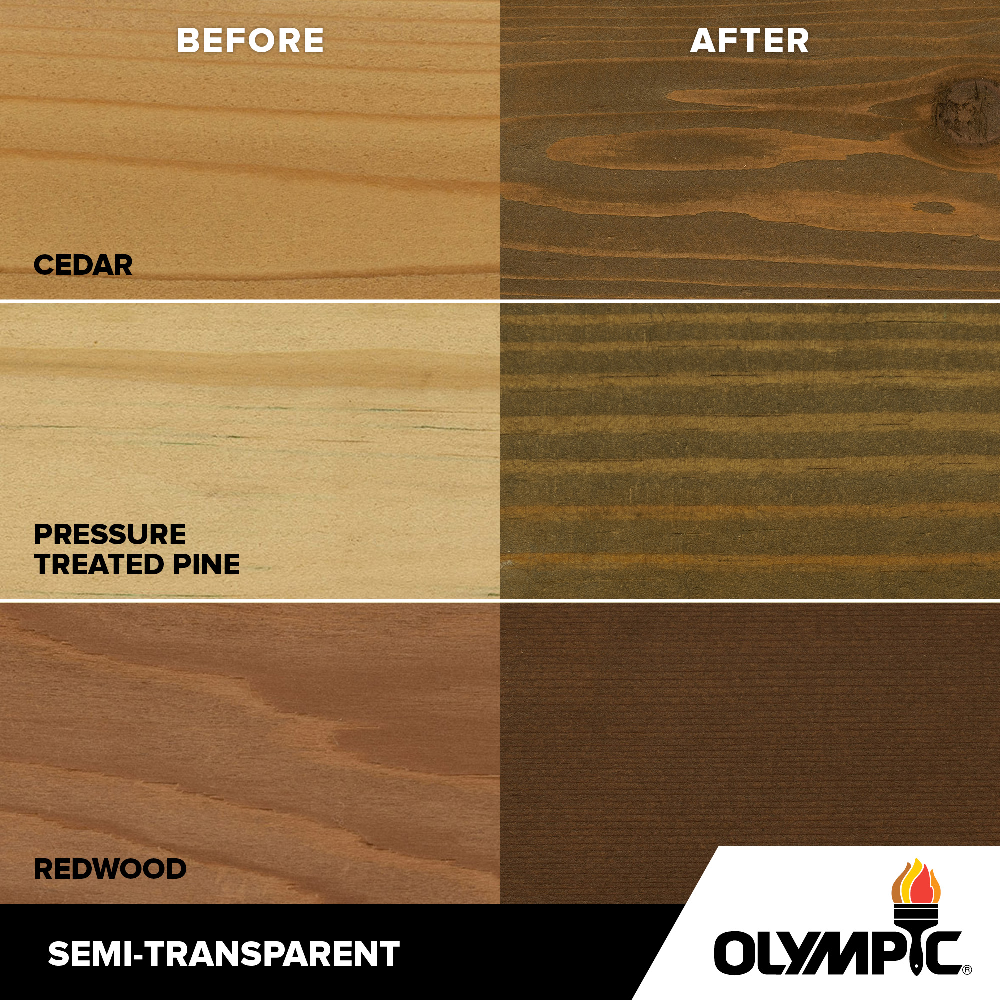 Exterior Wood Stain Colors - Coffee - Wood Stain Colors From Olympic.com