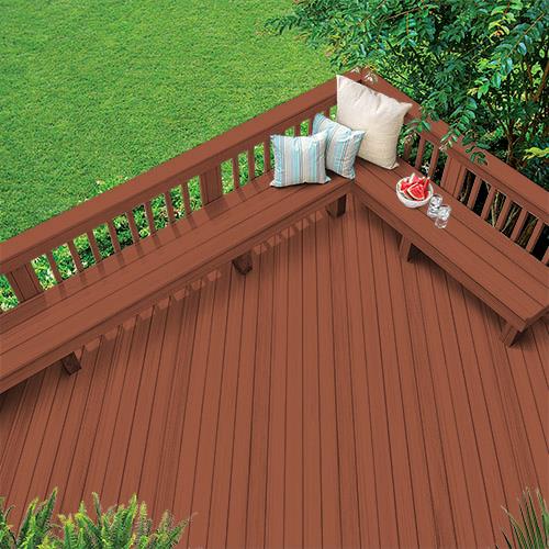 Exterior Wood Stain Colors - Winning Red - Wood Stain Colors From Olympic.com