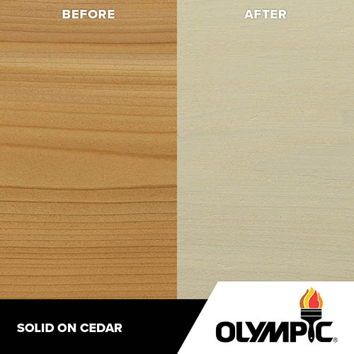 Exterior Wood Stain Colors - Outside White - Wood Stain Colors From Olympic.com