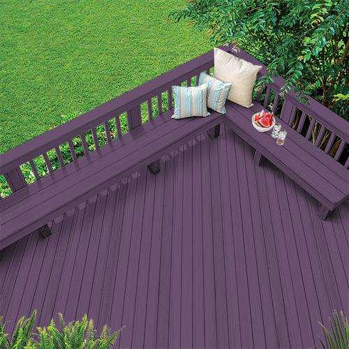 Exterior Wood Stain Colors - Purple Velvet - Wood Stain Colors - Olympic