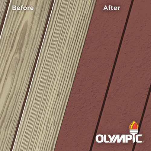 Exterior Wood Stain Colors - Deep Redwood - Wood Stain Colors From Olympic.com