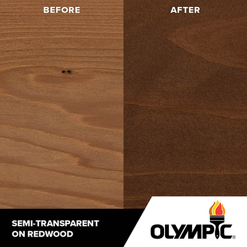 Exterior Wood Stain Colors - Walnut - Wood Stain Colors From Olympic.com