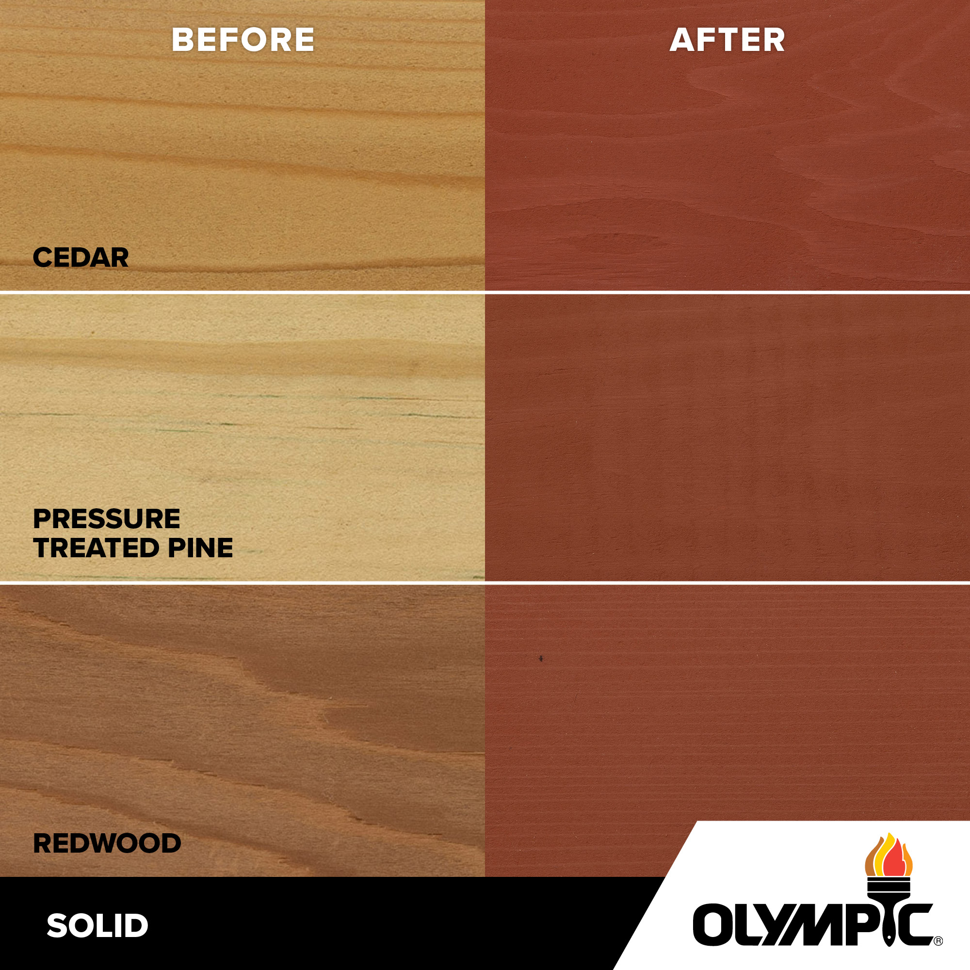 Exterior Wood Stain Colors - California Rustic - Wood Stain Colors From Olympic.com