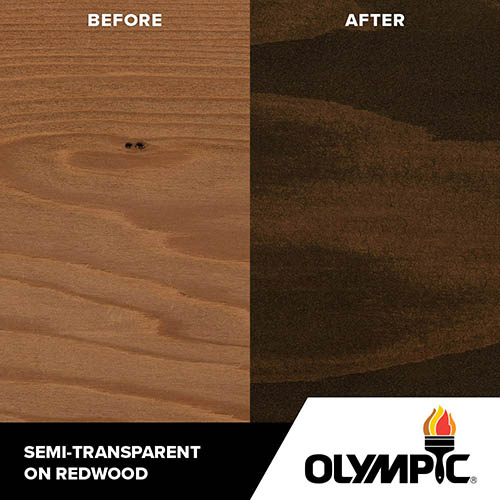 Exterior Wood Stain Colors - Ebony - Wood Stain Colors From Olympic.com