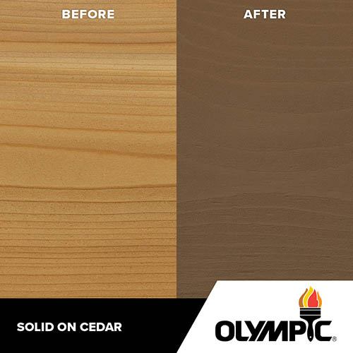 Exterior Wood Stain Colors - Smoky Suede - Wood Stain Colors From Olympic.com