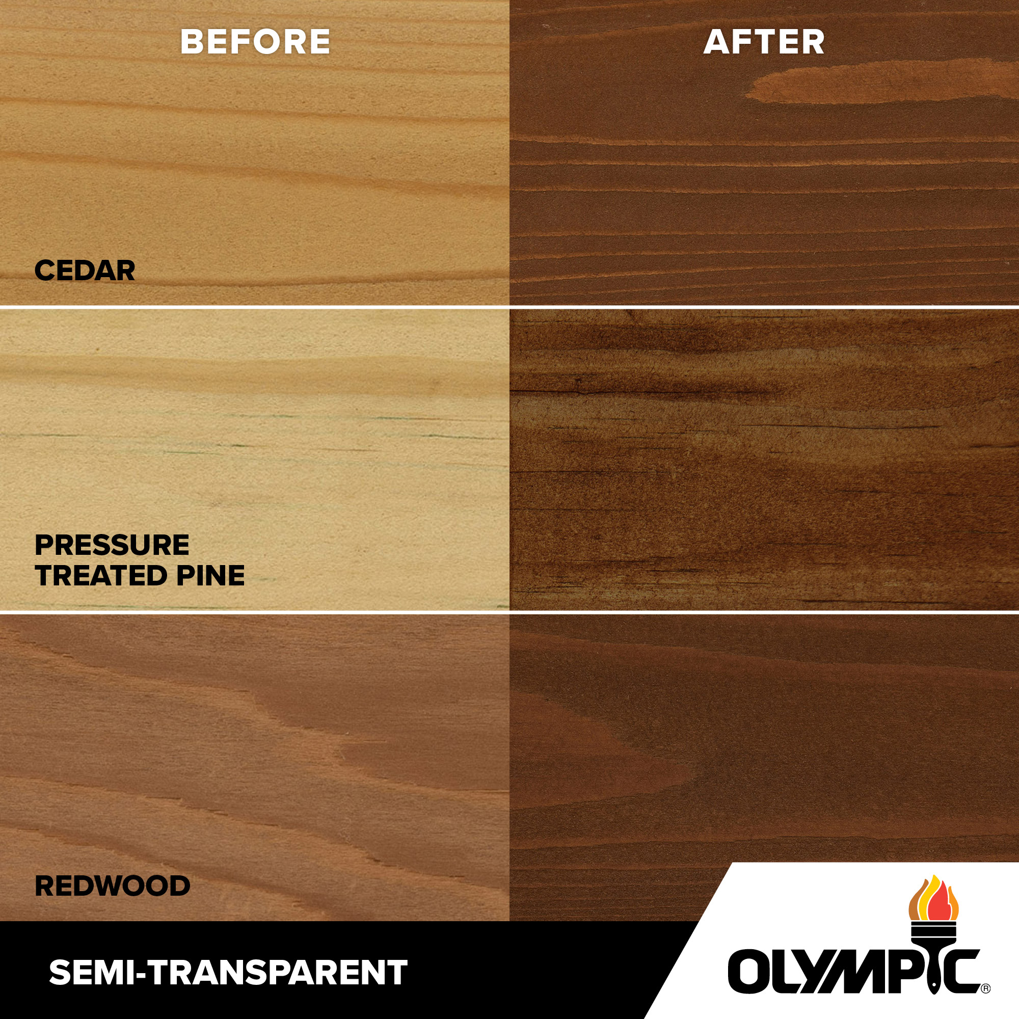 Exterior Wood Stain Colors - Chestnut Brown - Wood Stain Colors From Olympic.com