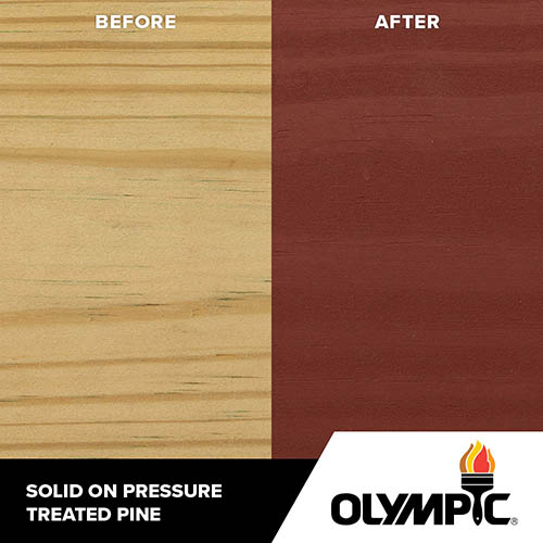 Exterior Wood Stain Colors - Winning Red - Wood Stain Colors From Olympic.com