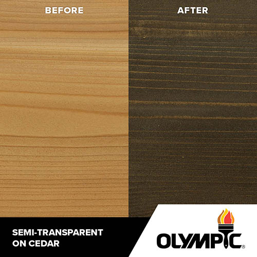Exterior Wood Stain Colors - Ebony - Wood Stain Colors From Olympic.com