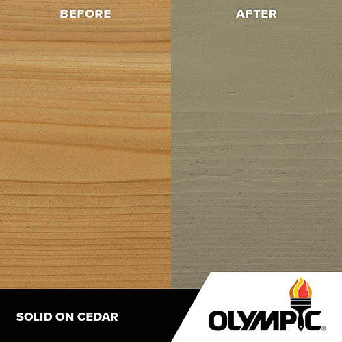 Exterior Wood Stain Colors - Mullion Gray - Wood Stain Colors From Olympic.com