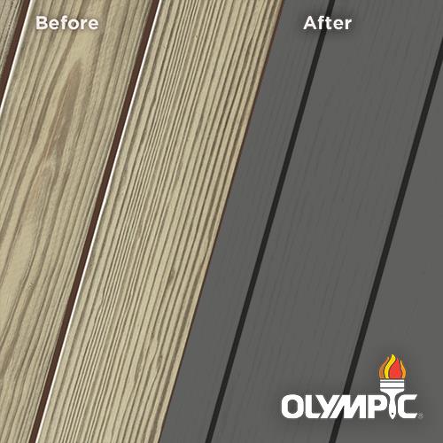 Exterior Wood Stain Colors - Ebony Gray - Wood Stain Colors From Olympic.com