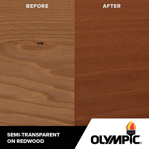 Exterior Wood Stain Colors - Brick Red - Wood Stain Colors From Olympic.com
