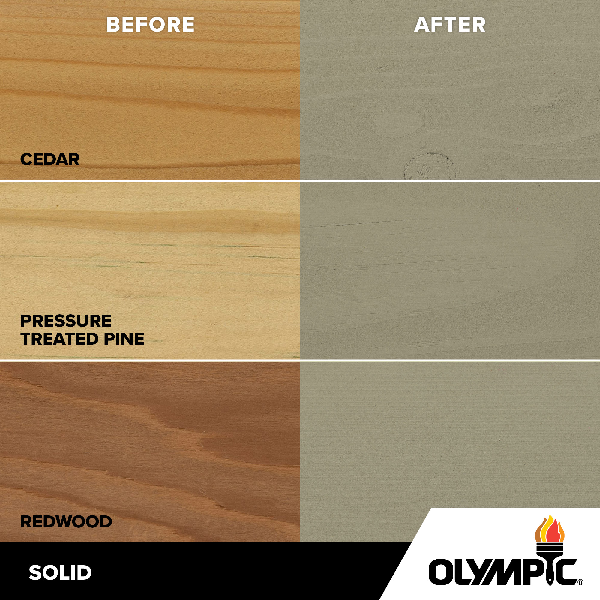 Exterior Wood Stain Colors - Heritage Gray - Wood Stain Colors From Olympic.com